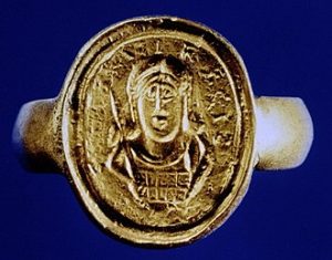 Sceau ou monogramme de Childéric Ier