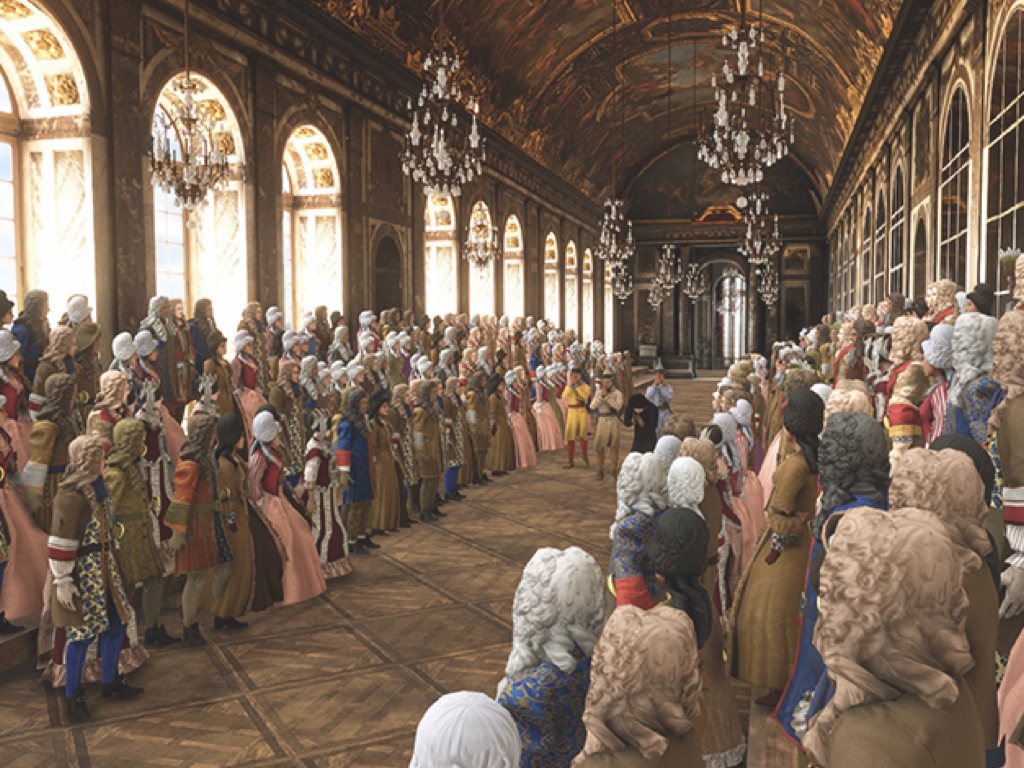 Château de Versailles, symbole du règne des Bourbons